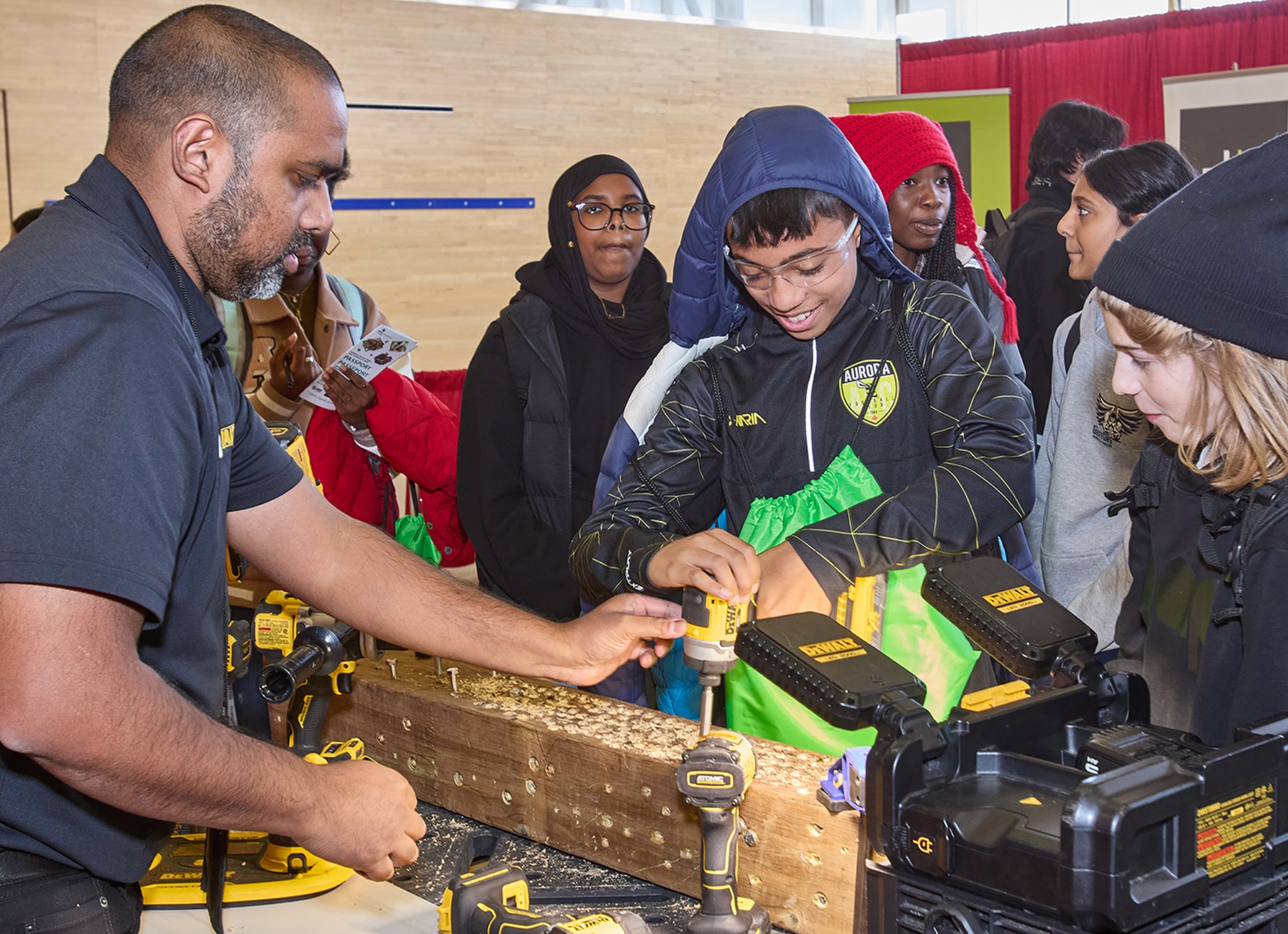 Youth training session